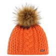 Eisbar Afra Lux Womens Faux Fur Pom Beanie Hot on Sale