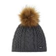 Eisbar Afra Lux Womens Faux Fur Pom Beanie Hot on Sale