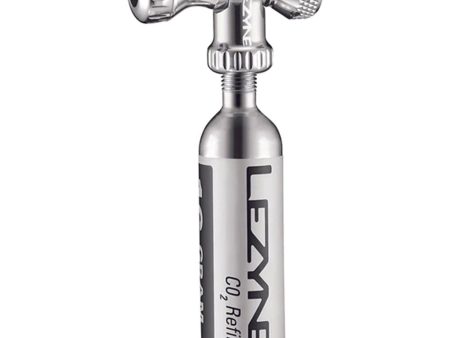 Lezyne, Control Drive CO2, CO2 Inflator, Threaded, Presta, Schrader, Black, 1x16g Online Hot Sale