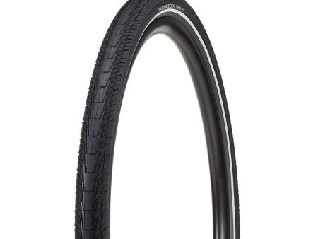 Bontrager H2 Hard-Case Ultimate Reflective Hybrid Tire, Black Reflective 700C x 45mm Sale