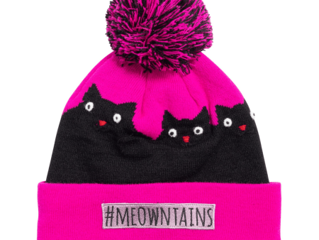 Turtle Fur Kids #Meowntains Pom Beanie Online Hot Sale