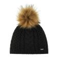 Eisbar Afra Lux Womens Faux Fur Pom Beanie Hot on Sale