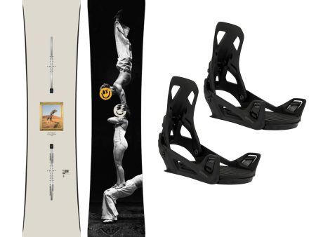 Burton Good Company Snowboard and Step On Bindings 2025 Online Sale