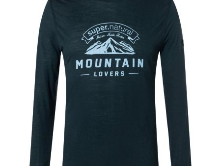 Super.natural Mountain Lovers Mens LS 2024 Hot on Sale