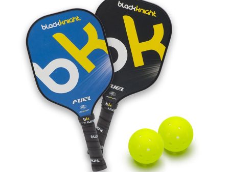 Black Knight Fuel Pickleball Paddle and Ball Set Sale