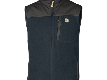 Fjallraven Buck Mens Fleece Vest 2025 Online Sale