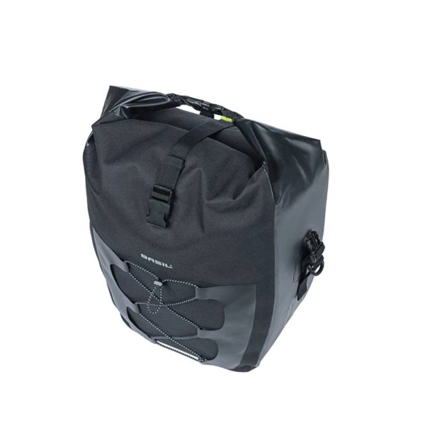 Basil Navigator Pannier Bag Single 32L Black Online Hot Sale