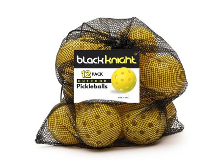 Black Knight Outdoor Pickleball 12 pack Cheap