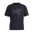 Arc teryx Cormac Logo Mens SS Crew 2025 Online now