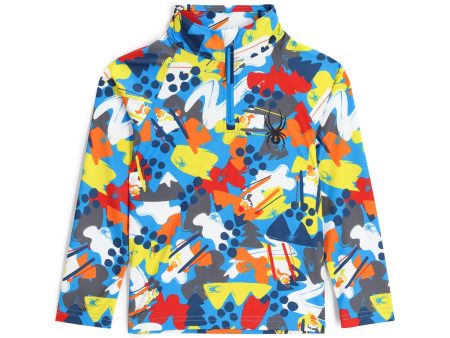 Spyder Glacial Preschool Boys Half Zip 2025 Fashion