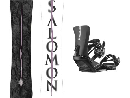 Salomon Craft Snowboard and Rhythm Bindings 2025 Fashion