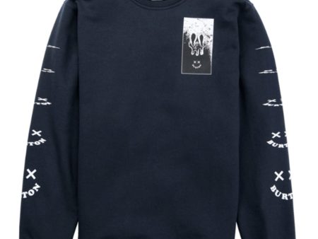 Burton Skeleton Key 24 Mens Fleece Crewneck 2024 Supply