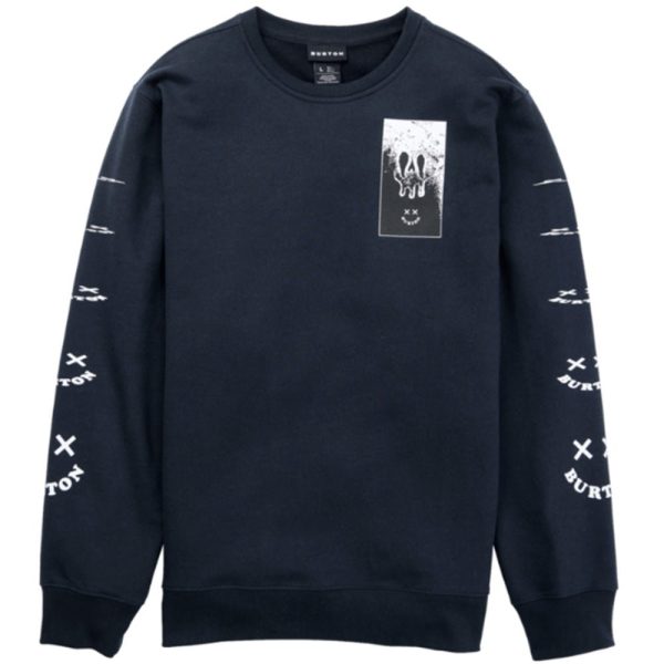 Burton Skeleton Key 24 Mens Fleece Crewneck 2024 Supply