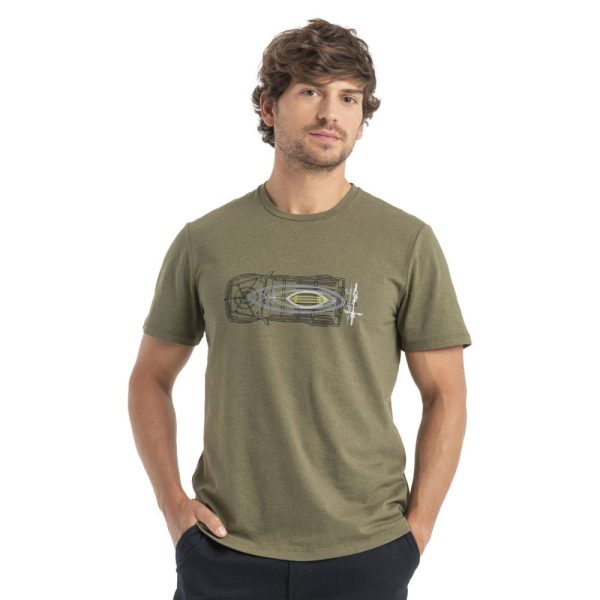 Icebreaker Merino Wireframe Wonder Mens SS Tee Online Hot Sale