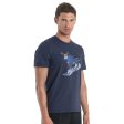 Icebreaker Merino Ski Rider Mens SS Tee For Discount