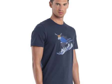 Icebreaker Merino Ski Rider Mens SS Tee For Discount