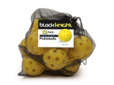 Black Knight Indoor Pickleball 12 pack Online