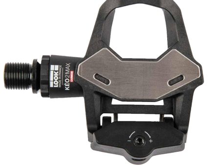 Look Keo 2 Max Carbon Pedals Carbon body Cr-Mo axle Black Discount