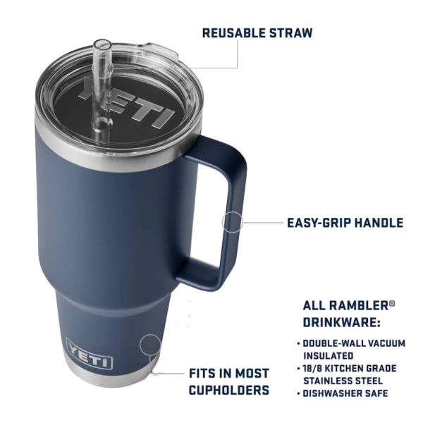 YETI Rambler 42oz Straw Mug For Cheap