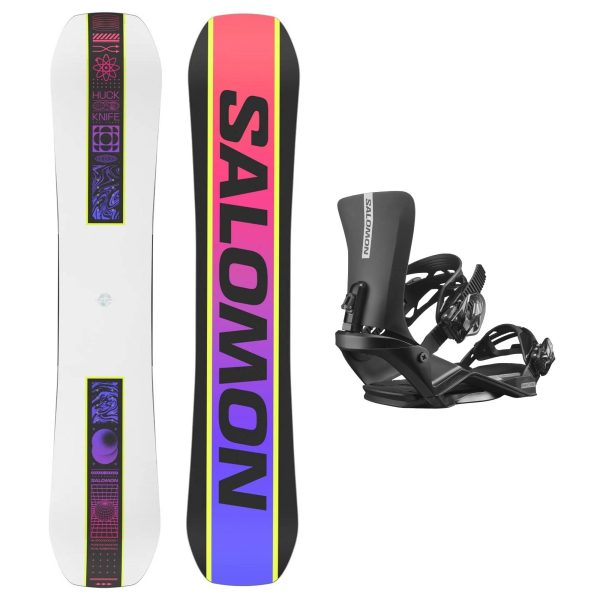 Salomon Huck Knife and Rhythm Bindings 2025 Supply