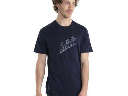 Icebreaker Merino 150 Tech Lite Natural Ski Tour Mens SS Tee Online Hot Sale