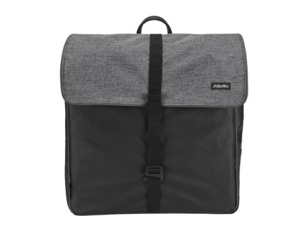 Electra Heather Charcoal Pannier Bag  Black Grey 21L For Cheap