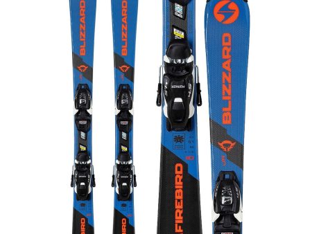 Blizzard Firebird Junior Ski 100 -120 + FDT JR 4.5 GW Binding 2024 Hot on Sale