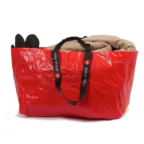 Skiis & Biikes Big Red Bag on Sale