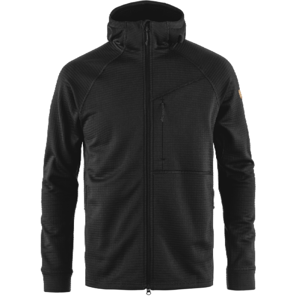 Fjallraven Abisko Mens Grid Fleece Hoodie 2025 Hot on Sale