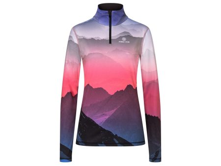 Bogner Fire & Ice Ilvy3 Print Womens Zip Neck 2025 Online