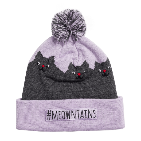 Turtle Fur Kids #Meowntains Pom Beanie Online Hot Sale