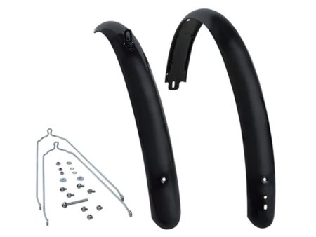 Electra Townie Original 7D EQ Ladies  Fender Set, Black 26 , Front and Rear Online now