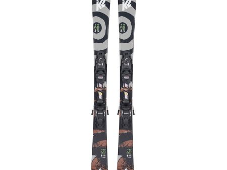 K2 Juvy Junior Ski + FDT 4.5 B85 GW Binding 2023 129 Online Hot Sale