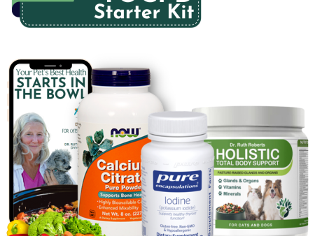 The Complete CrockPET Diet Starter Kit - Holistic Natural Cat & Dog Food With Iodine Online now