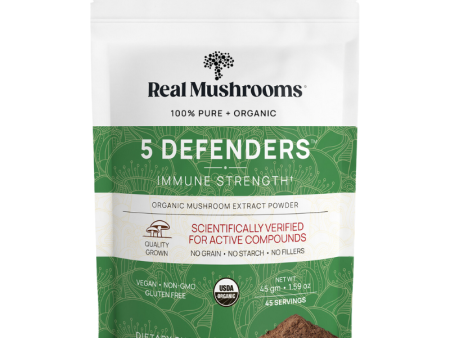 5 Defenders Mushroom Blend Powder - Immune Support For Cheap