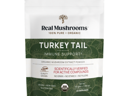 Organic Turkey Tail Mushroom Powder for Pets (45 g) Cheap