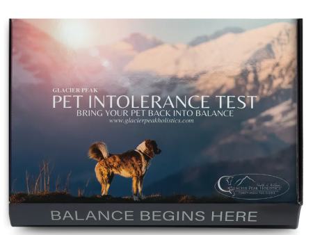 Glacier Peak Pet Intolerance Test (Pet Wellness Life Stress Scan Kit) Hot on Sale