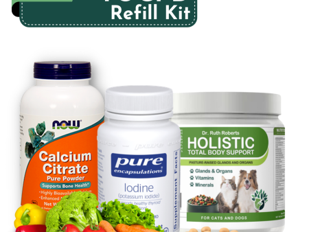 The Complete Crockpet Diet Refill Kit with Iodine on Sale