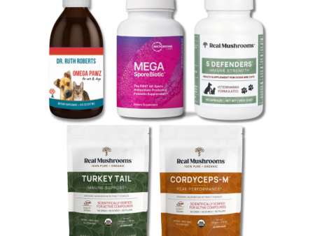 Natural Cancer Comfort Bundle for Dogs and Cats For Sale