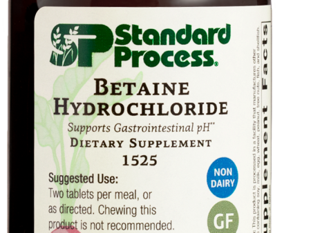 Betaine Hydrochloride, 180 Tablets For Discount