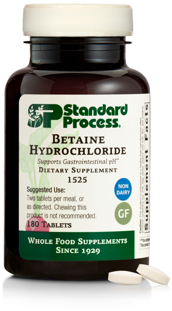 Betaine Hydrochloride, 180 Tablets For Discount