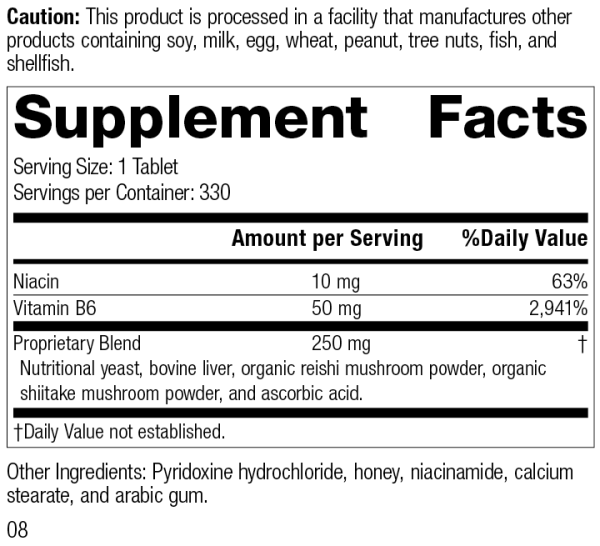 B6-Niacinamide, 330 Tablets For Sale