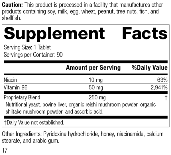 B6-Niacinamide, 90 Tablets Supply